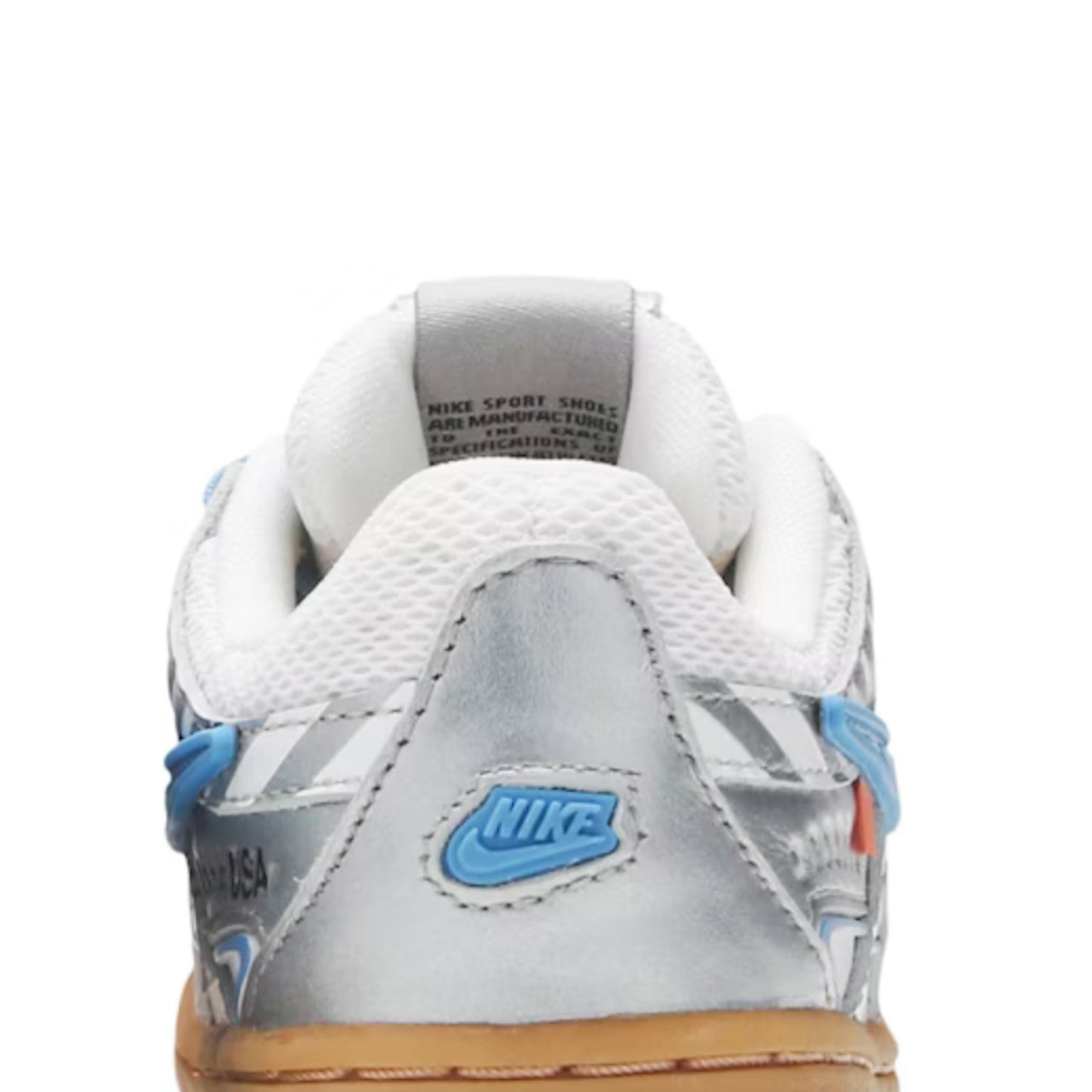 Original Title: Air Rubber Dunk x Off White 'UNC' TD   Optimized Title: Nike Air Rubber Dunk x Off-White UNC Sneakers for Men - Stylish & Comfortable Basketball Shoes for Casual Wear, Street Fashion & Sports