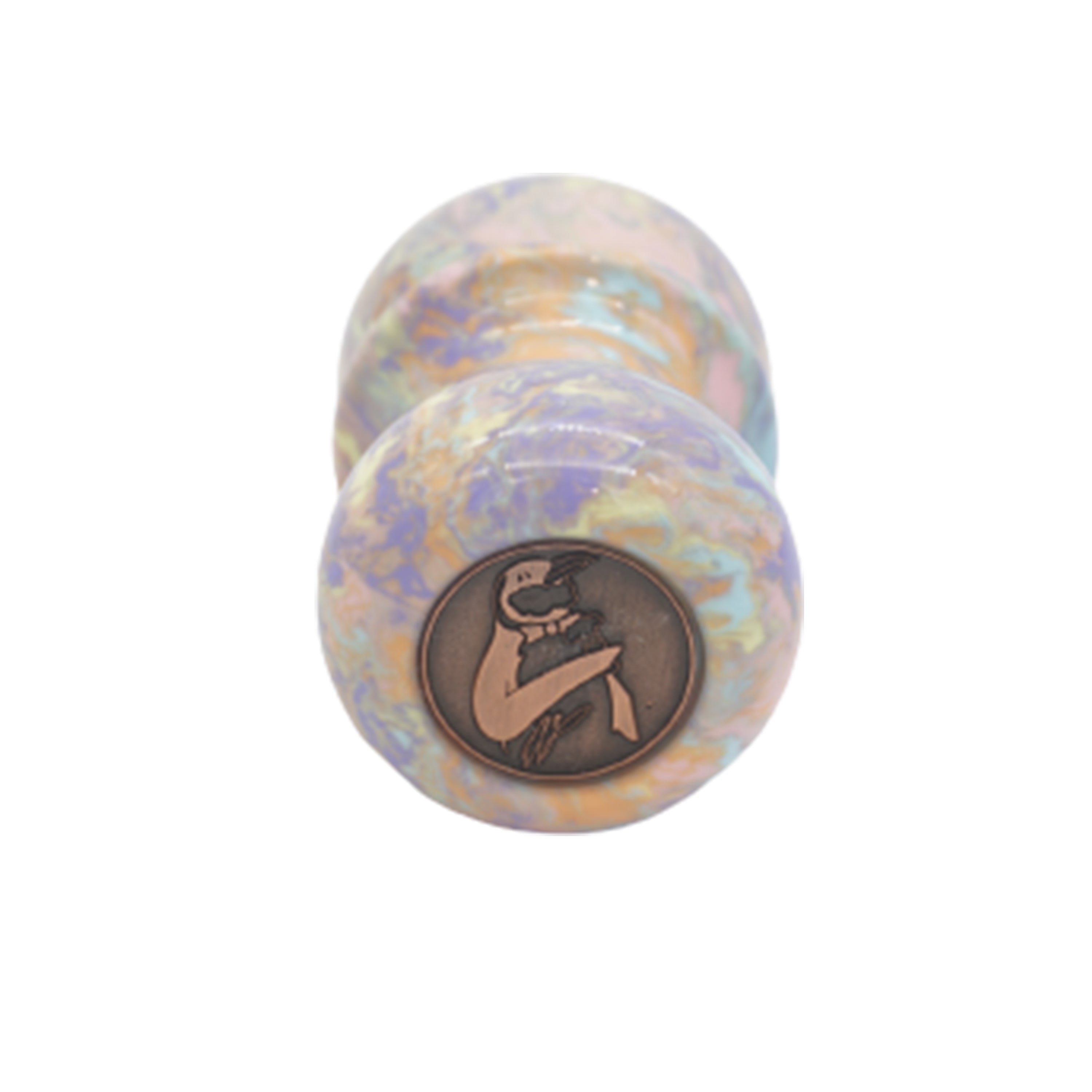 Handmade Pastel Tie Dye Shaving Brush Handle - Fits 24mm & 26mm Knots - Perfect for Wet Shaving, Grooming Kits & Luxury Bathroom Accessories