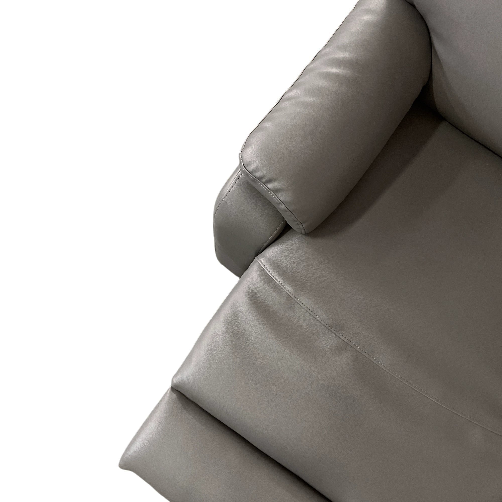 Zeus Recliner Armchair - Premium PU Leather Reclining Chair with Cup Holder & Massage Function for Living Room, Home Theater, and Office Relaxation