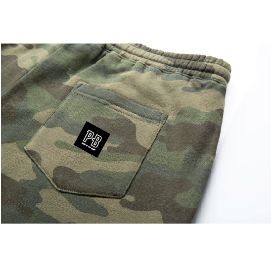 The Script Youth Fleece Shorts - Comfortable Camo Fleece Shorts for Boys & Girls | Perfect for Outdoor Activities, Camping & Lounge Wear