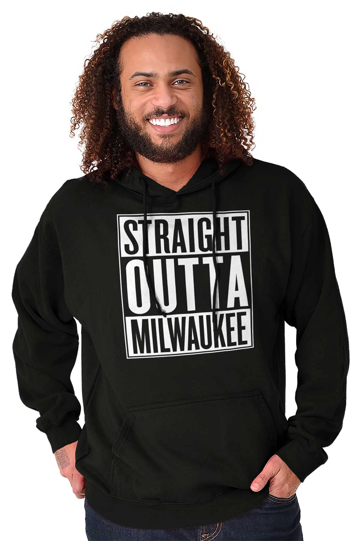 Classic Teaze Straight Outta Milwaukee Wisconsin Hoodie Sweatshirt for Women & Men | Unisex Pullover Fleece Hooded Sweater | Casual Streetwear, Winter Warmth, College Style