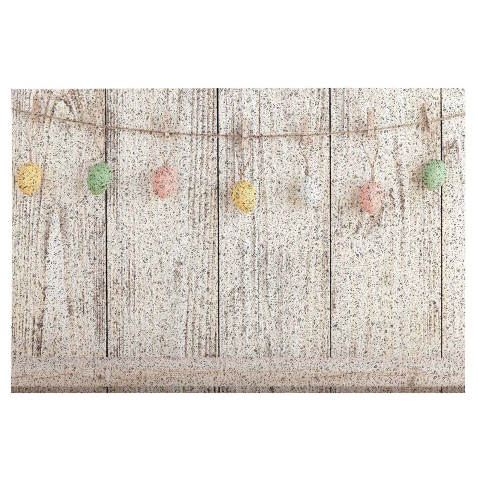 Colorful Easter Eggs Area Rug - Non-Slip Indoor Outdoor Carpet for Living Room, Bedroom, Bath Mat, Doormat - Home Decor Floor Mat for Easter Decorations, Spring Home Styling