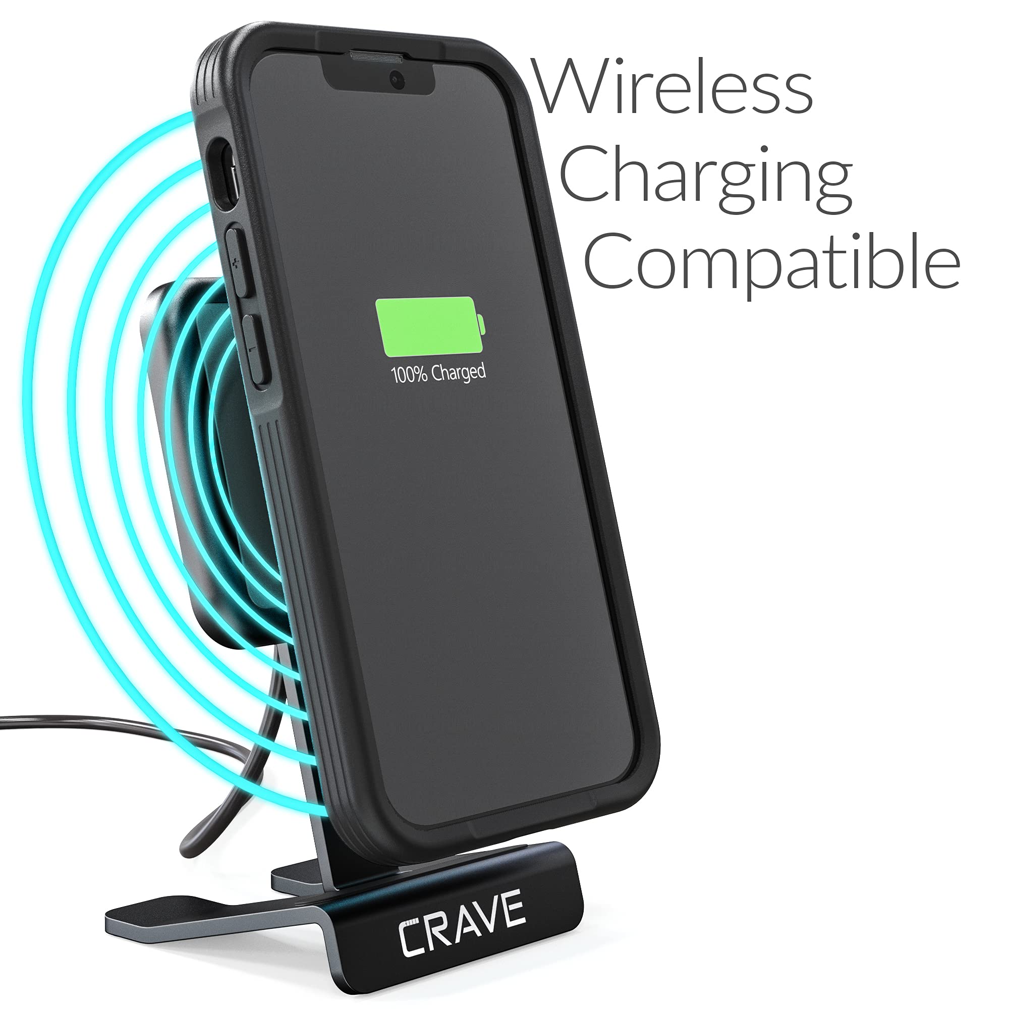 Crave Slim Guard Shockproof Case for iPhone 13 Mini (5.4 Inch) - Black | Ultra Thin Protective Cover for Apple iPhone 13 Mini | Perfect for Everyday Use, Travel & Outdoor Activities