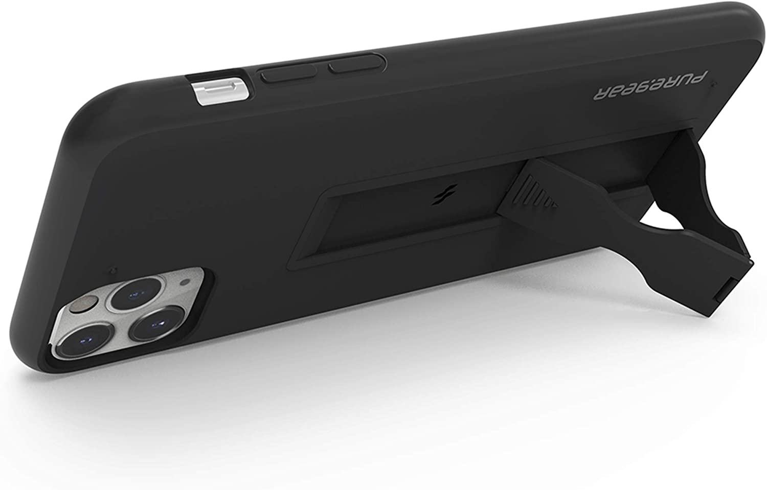 PureGear Slim Stik with Built-in Kickstand for Apple iPhone 11 Pro Max - Ultra Slim Phone Stand, Black - Perfect for Desk, Car, Travel & Hands-Free Viewing