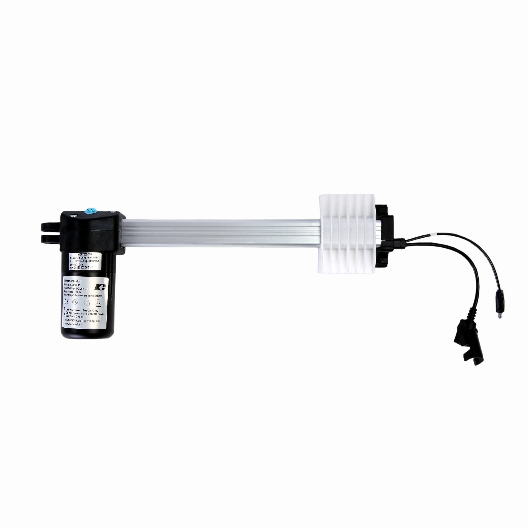 Kaidi KDPT005-153 Linear Actuator Motor - Heavy Duty Replacement for Power Recliner Lift Chairs - Perfect for Home Healthcare & Mobility Assistance