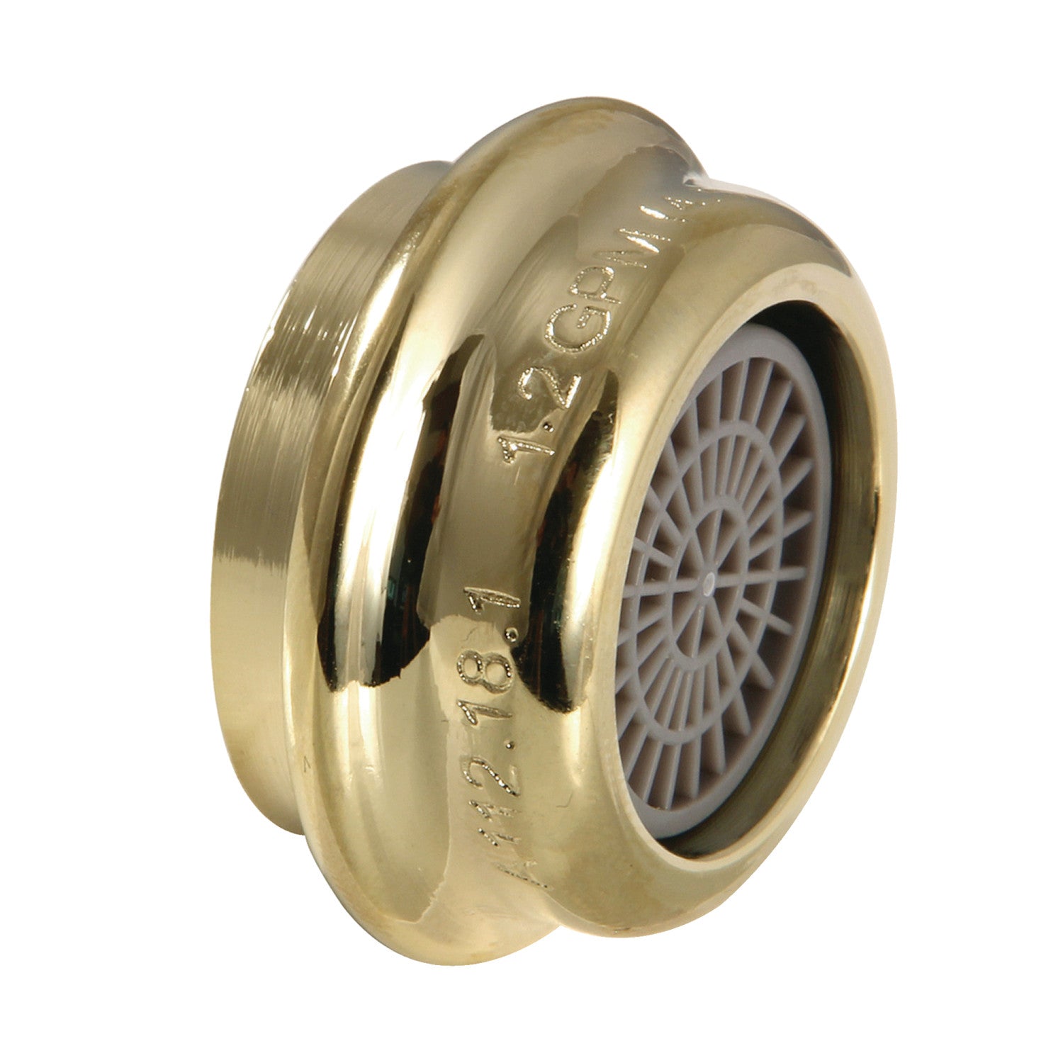 Cal Green Z12KBSA2622 1.2 GPM Brass Faucet Aerator - Polished Brass Finish for Bathroom & Kitchen Sink Water Saving