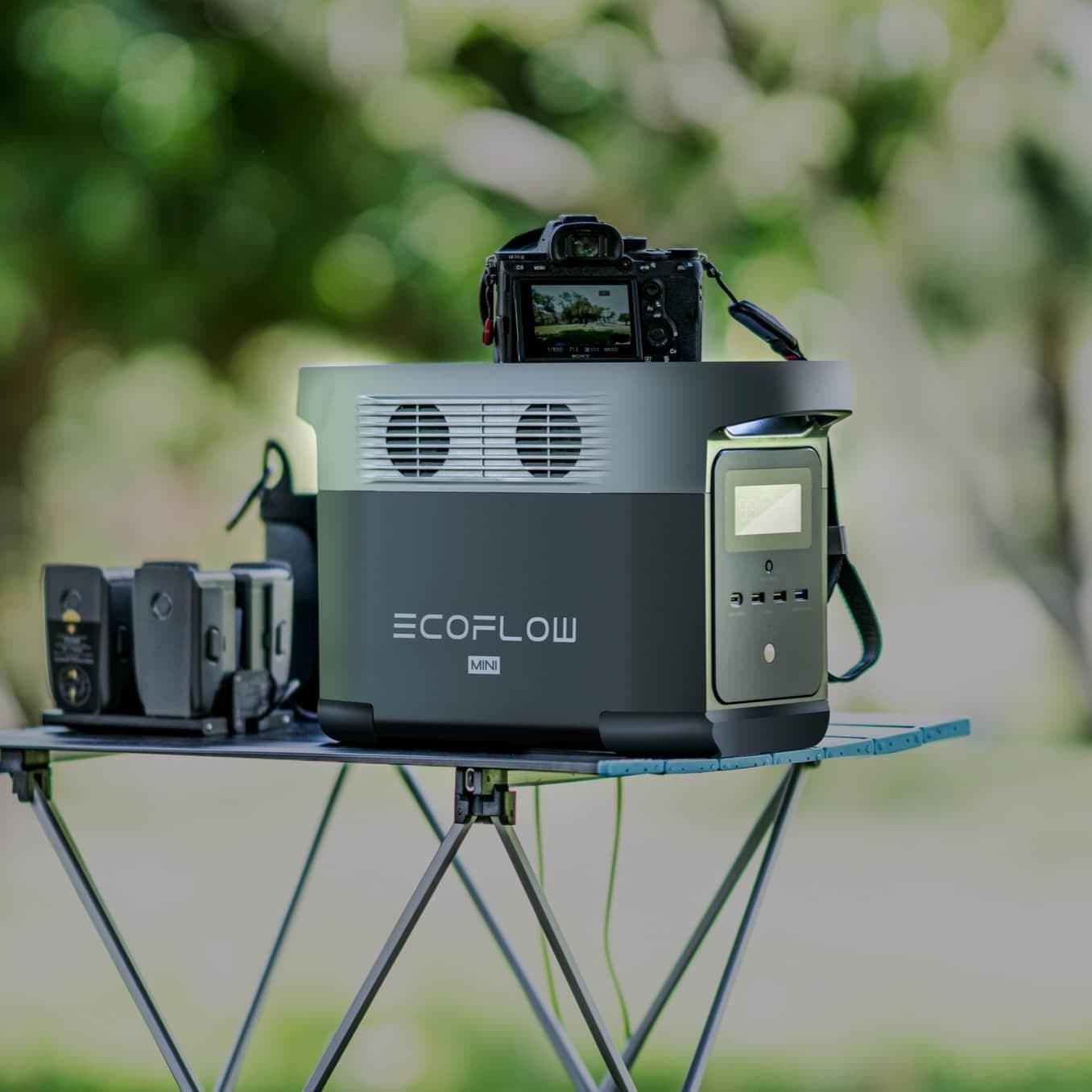 EcoFlow DELTA Mini Portable Power Station 882Wh | Fast Charging, Solar Generator for Camping, RV, Emergency Backup & Outdoor Adventures