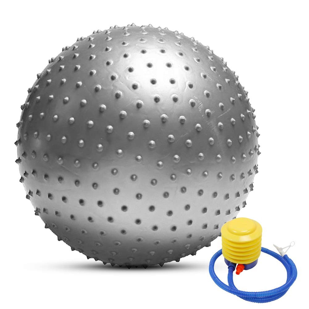 SONGBIRDTH 75cm Yoga Ball with Pump for Pilates, Fitness & Therapy