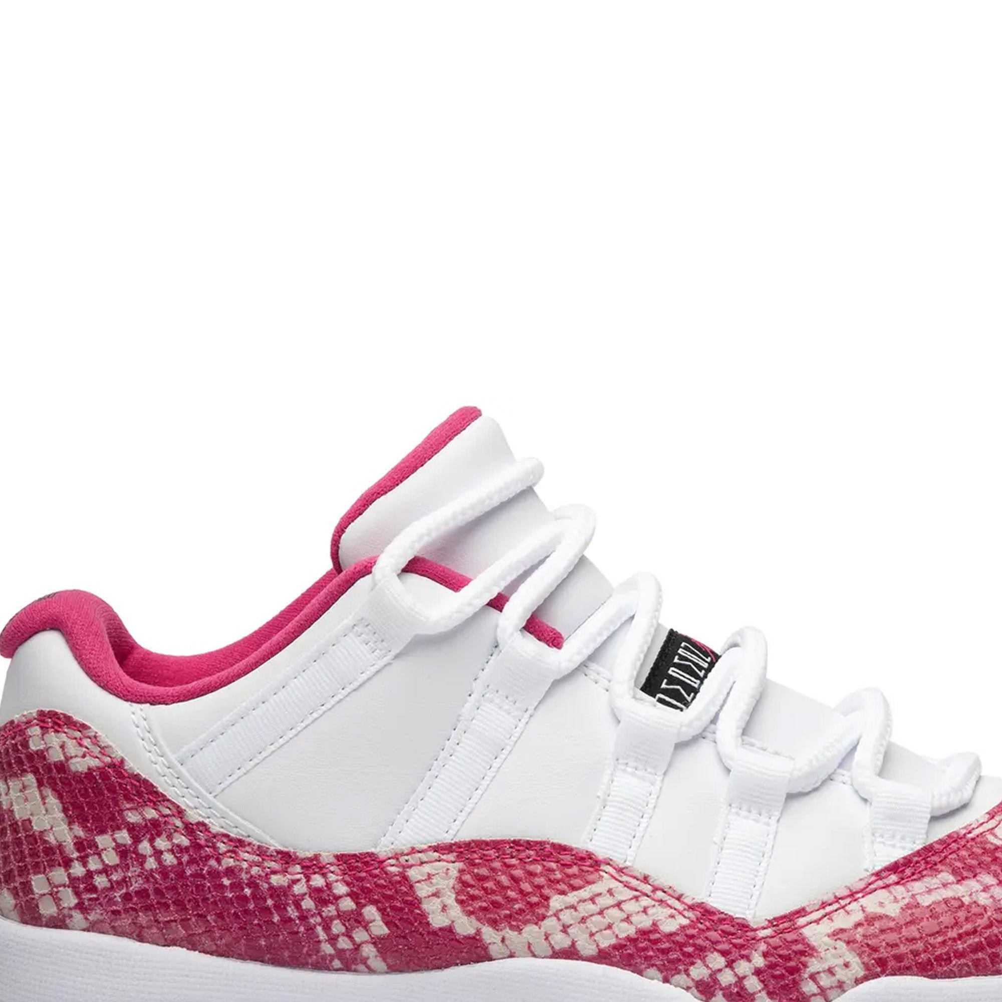 Air Jordan 11 Low Women's Pink Snakeskin Basketball Shoes - Stylish Sneakers for Casual Wear, Gym & Street Fashion
