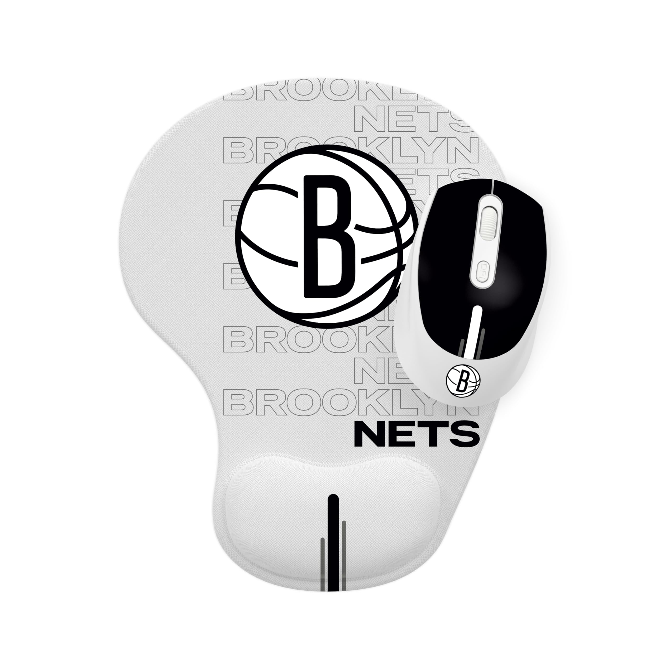 SOAR NBA Wireless Gaming Mouse with RGB Lighting & Large Mouse Pad - Compatible with PC, Laptop, Mac - Perfect for Basketball Fans, Gamers & Office Work
