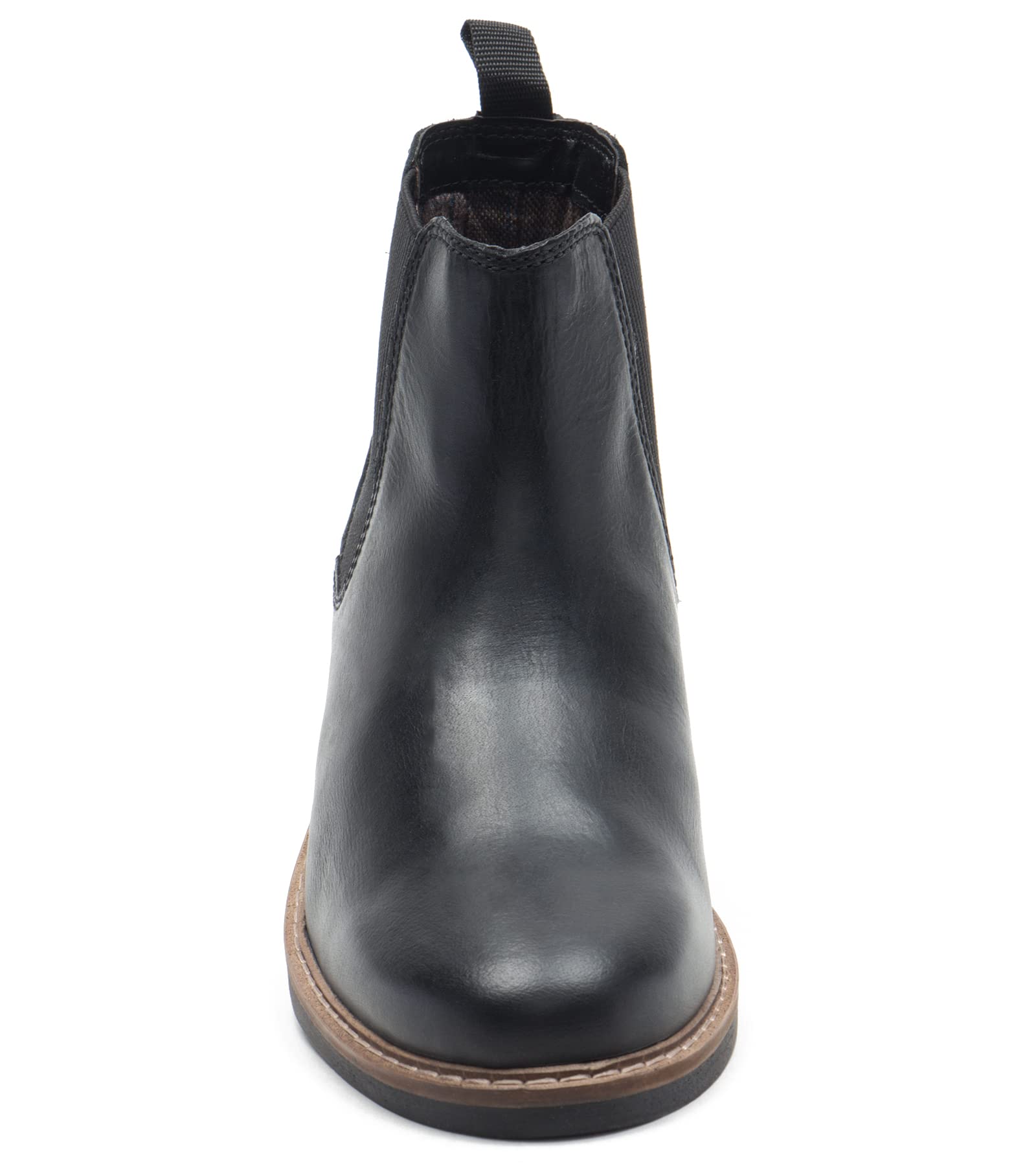 Red Tape Men's Chelsea Boots - Waterproof Leather Ankle Boots for Men | Slip On Casual & Dress Shoes | Perfect for Work, Outdoor & Winter Wear