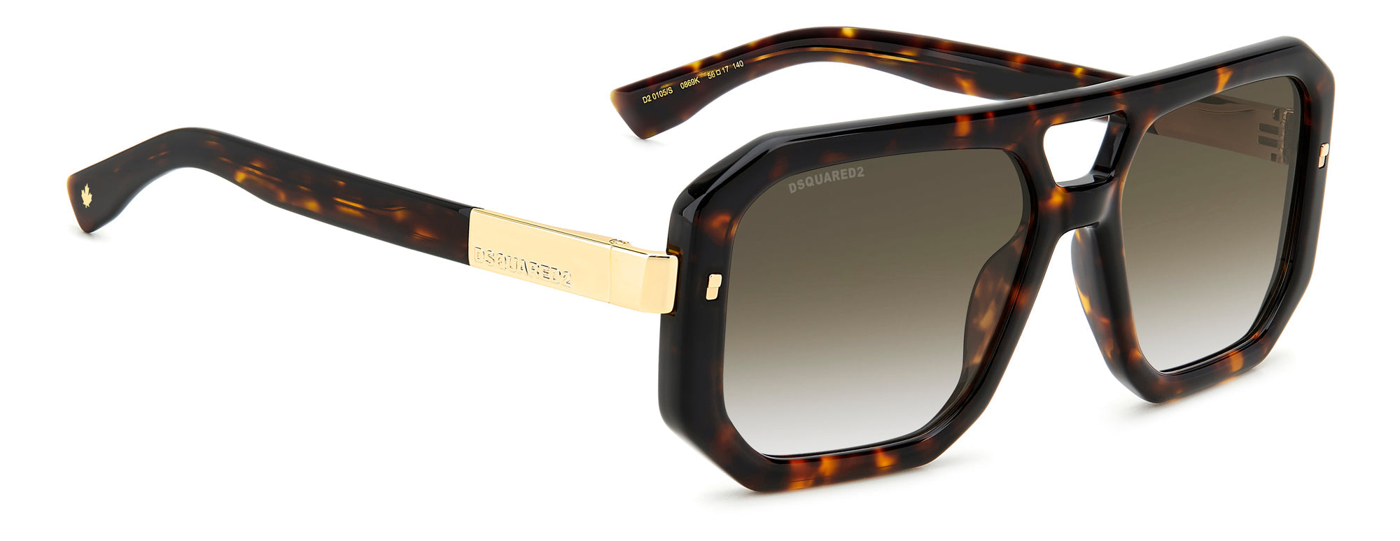 DSQUARED2 D2 0105/S Sunglasses - Luxury Designer Shades for Men & Women - UV Protection - Perfect for Outdoor Activities, Travel & Fashion Statements