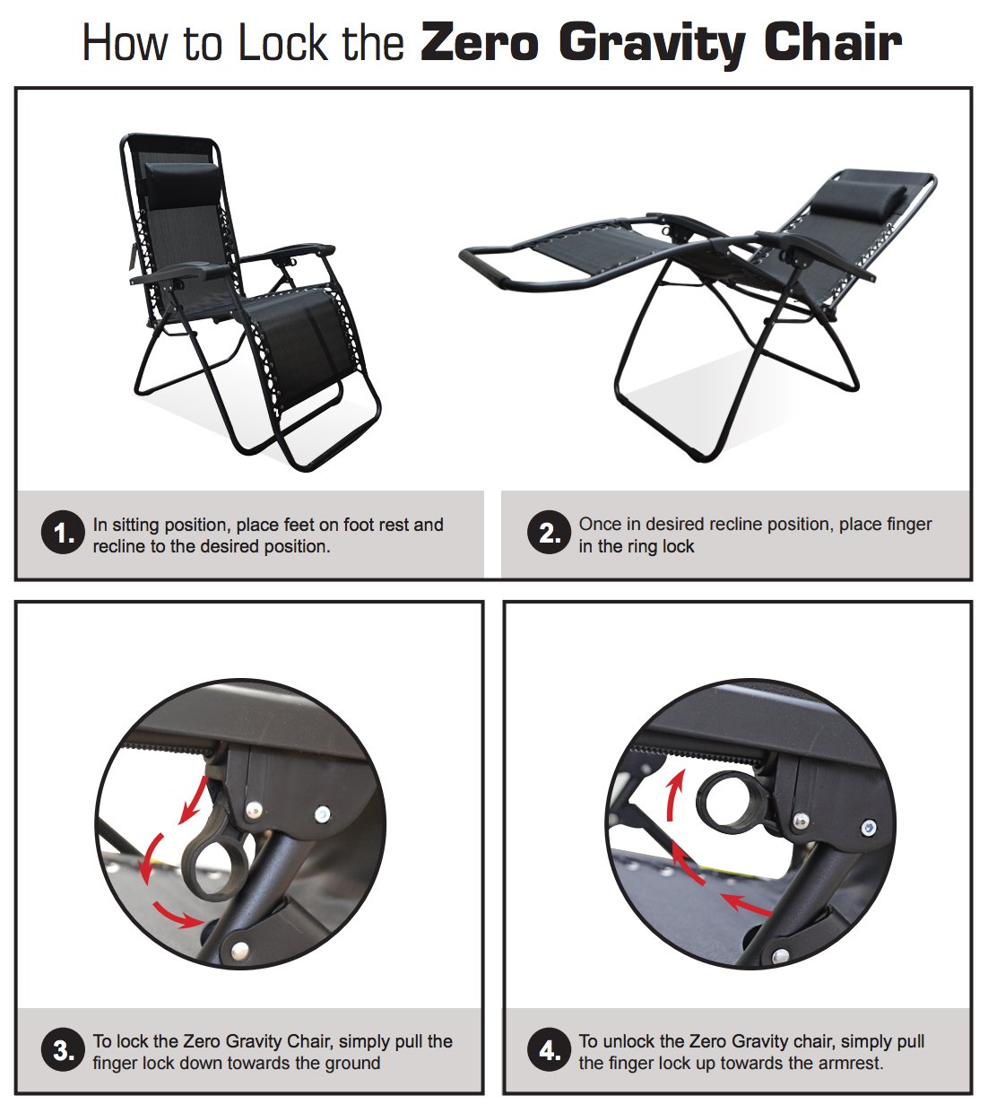 Best Oversized Zero Gravity Chair for Outdoor Relaxation - Sports Infinity Recliner with Adjustable Headrest, Durable & Portable - Perfect for Patio, Beach, Camping, Backyard & Poolside (Blue)