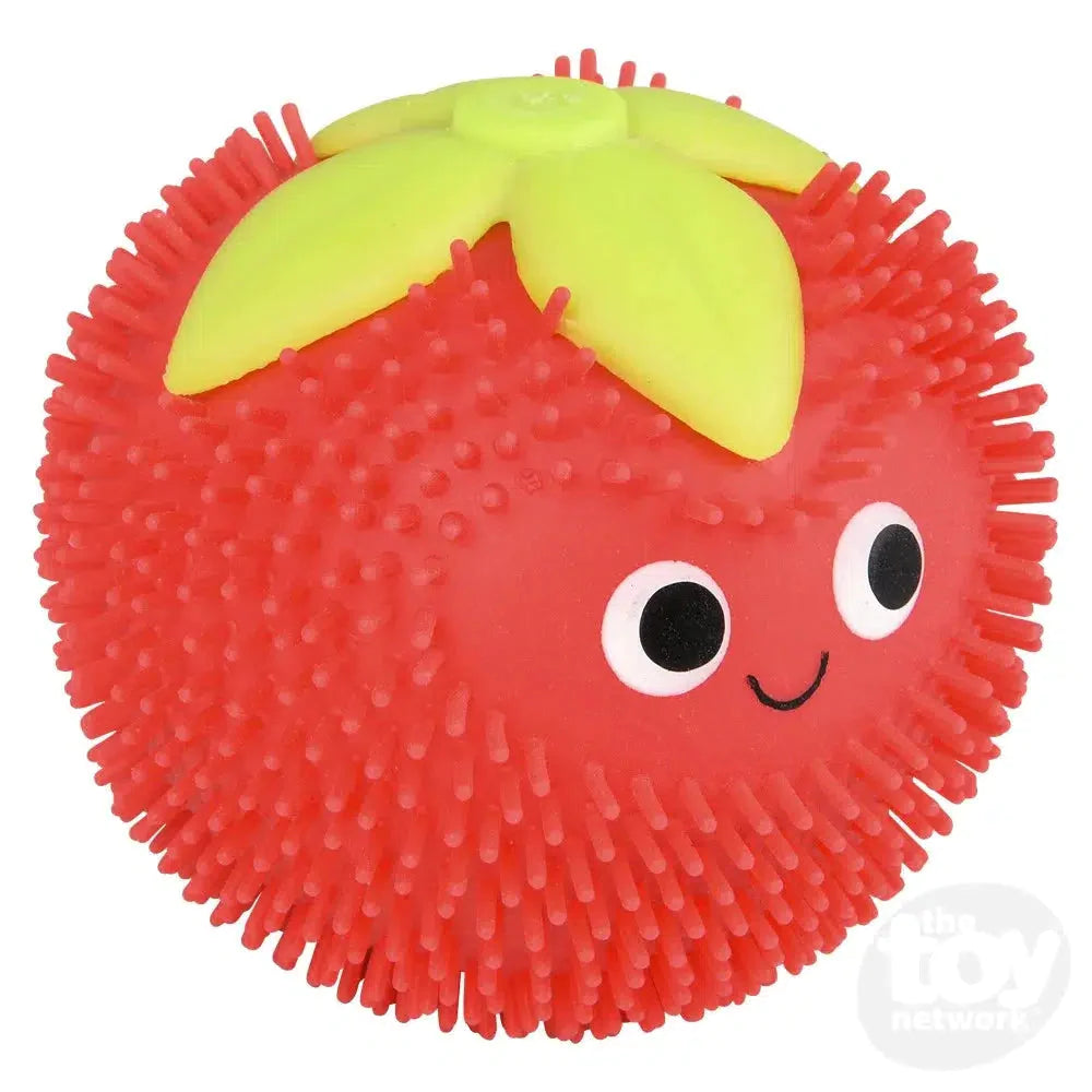 3.75 Inch Puffer Fruit Toy - Cute Squeeze Stress Relief Ball for Kids & Adults - Perfect for Office, Home, and Classroom Use