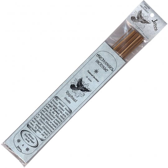 Archangel Raphael Incense - Premium Spiritual & Meditation Aromatherapy for Healing, Relaxation & Prayer - Perfect for Home, Yoga & Sacred Spaces
