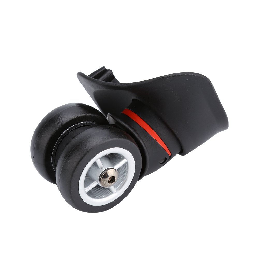 EVTSCAN Replacement Luggage Wheels - 2 Pack PVC Suitcase Trolley Wheels for Travel Bags & Carry-Ons - Perfect for Smooth Rolling and Easy Maneuvering at Airports & Hotels