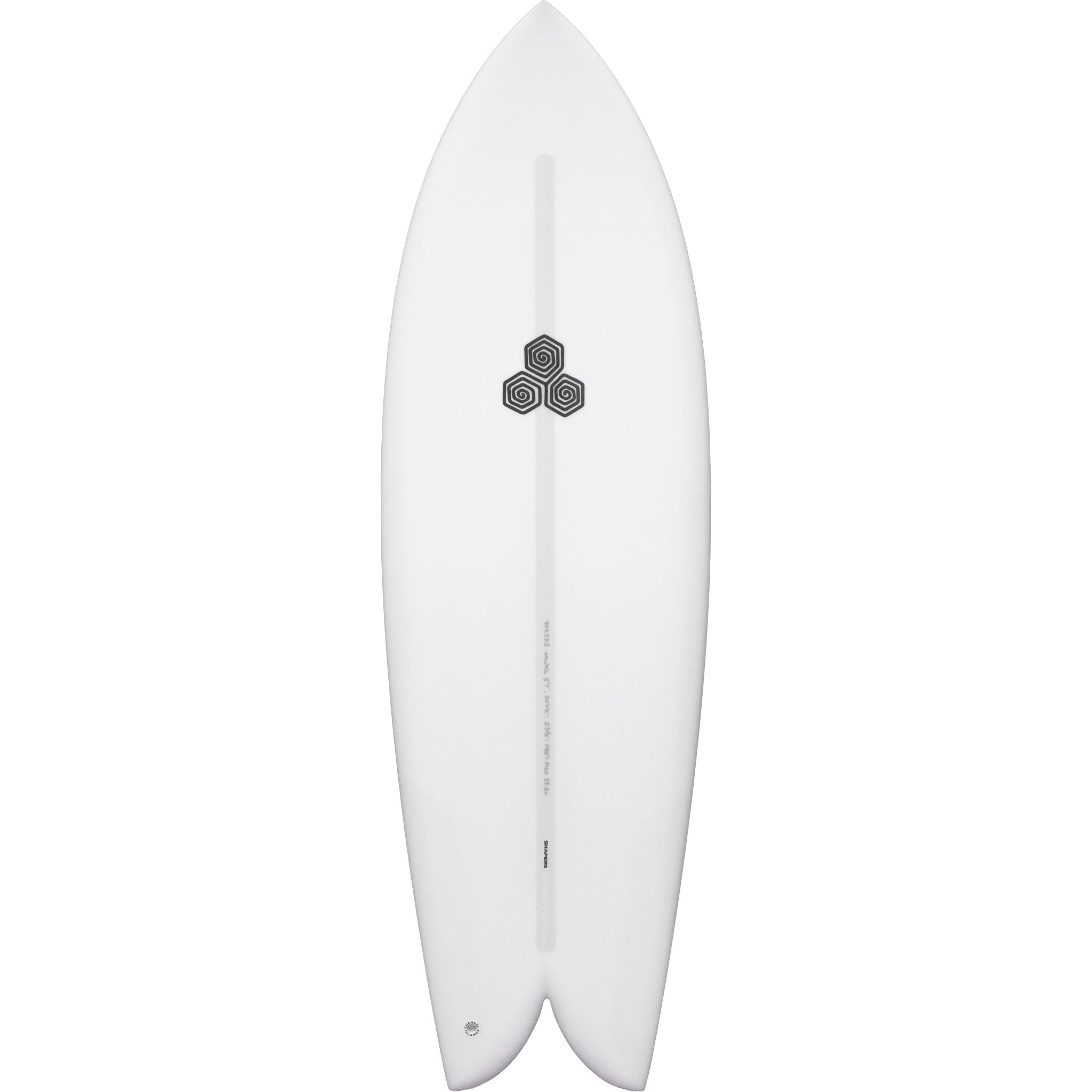 Channel Islands Febs Fish 6'3 Spine Tek EPS Medium Futures Surfboard - High Performance Fish Surfboard for Small to Medium Waves - Perfect for Beach Breaks, Point Breaks and Everyday Surfing