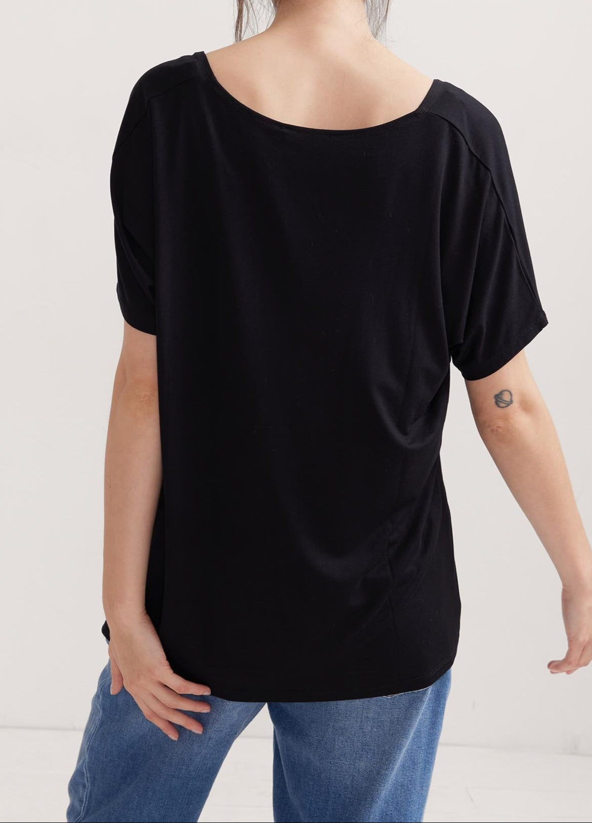 The Perfect Vee 6 - Premium Women's T-Shirt for Casual & Work Wear | Soft Cotton Crew Neck Tee | Trendy Everyday Basic Top for Outfits & Layering