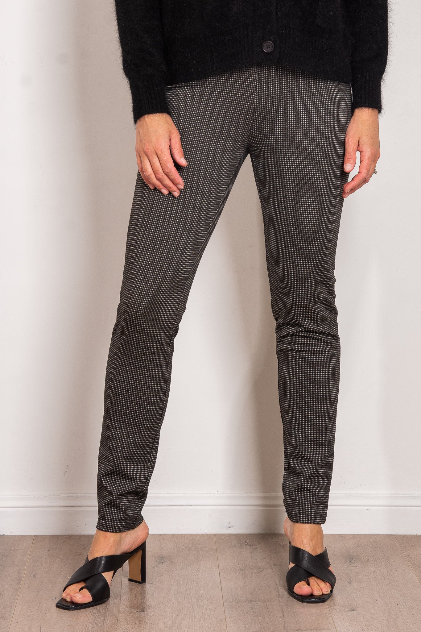 Vassalli Slim Leg Pants for Women - High Waist Stretch Skinny Jeans - Comfortable & Stylish for Work, Casual & Night Out