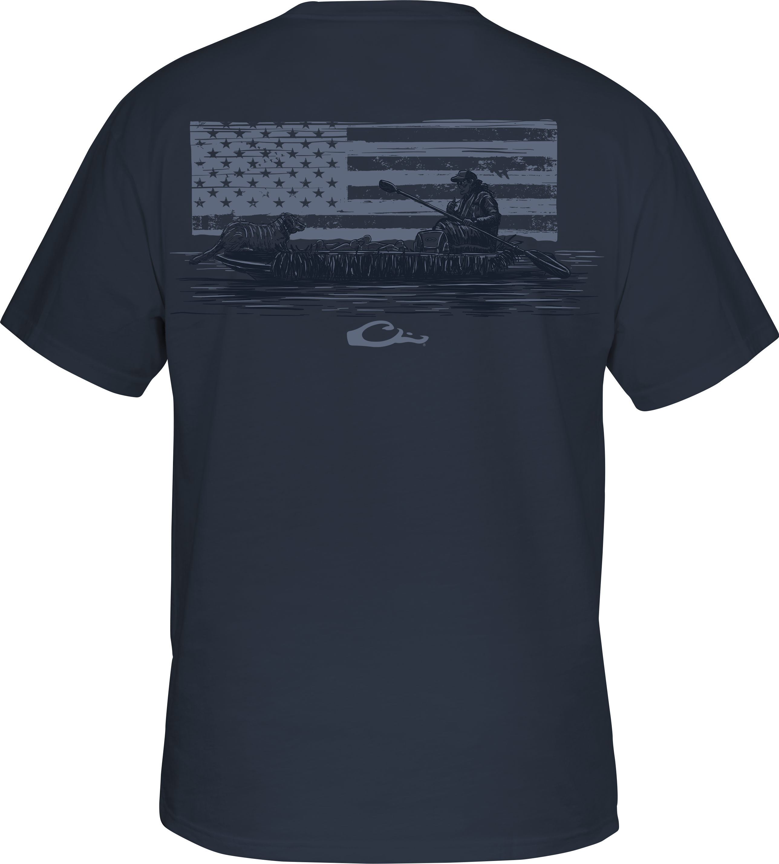 Kayak Flag T-Shirt for Men & Women - Comfortable & Durable Fishing & Boating Apparel - Perfect for Kayaking, Canoeing, and Outdoor Water Sports