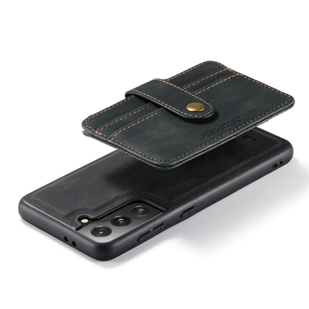 Premium Leather Wallet Case for Samsung Galaxy S22 Ultra with Card Slots - Stylish Protection for Everyday Use & Business Travel