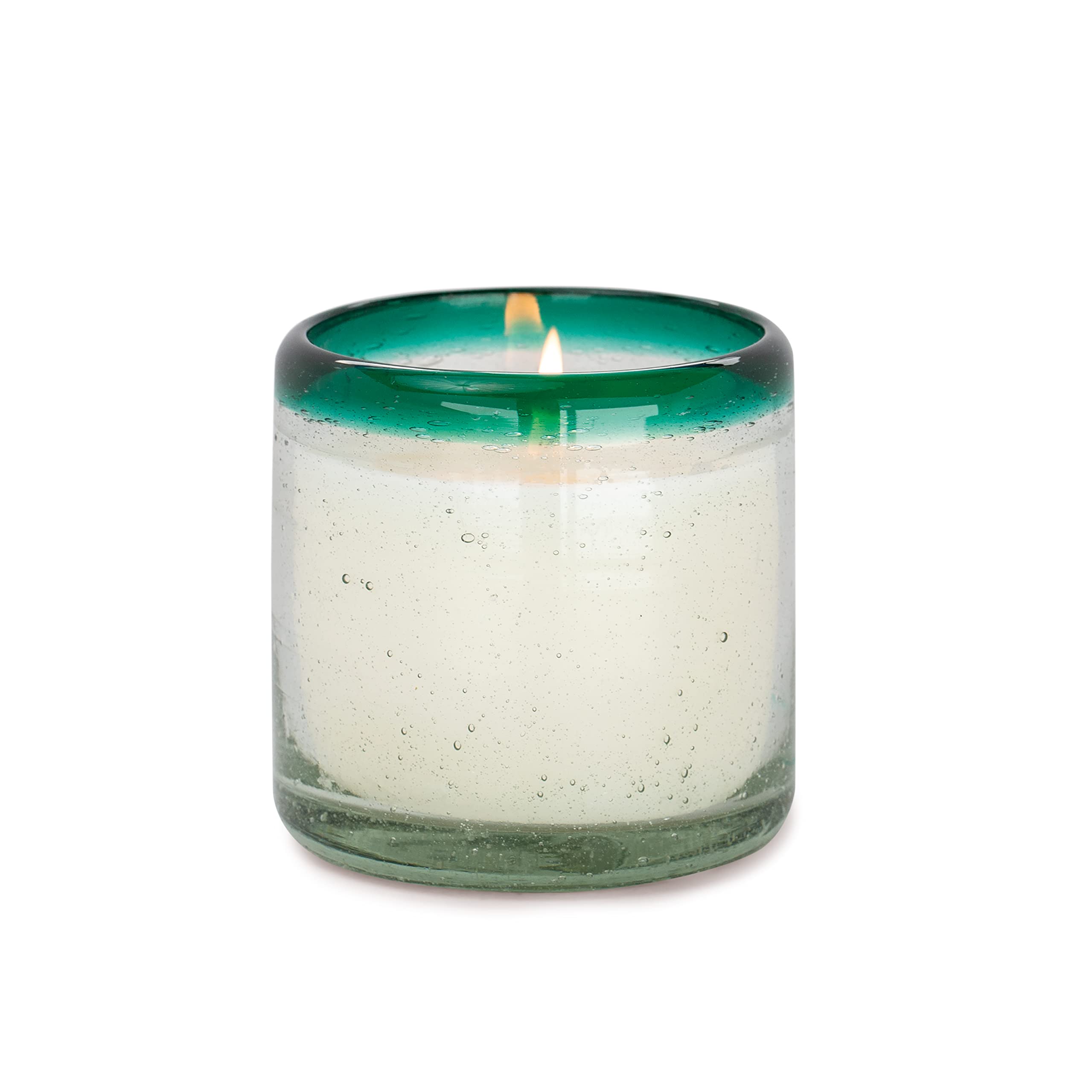 Paddywax Coastal La Playa Scented Candle - 9oz Hand-Blown Glass Artisan Candle with Cactus Flower & Bamboo Fragrance | Aromatherapy, Home Decor, Relaxation Gift for Beach House & Spa
