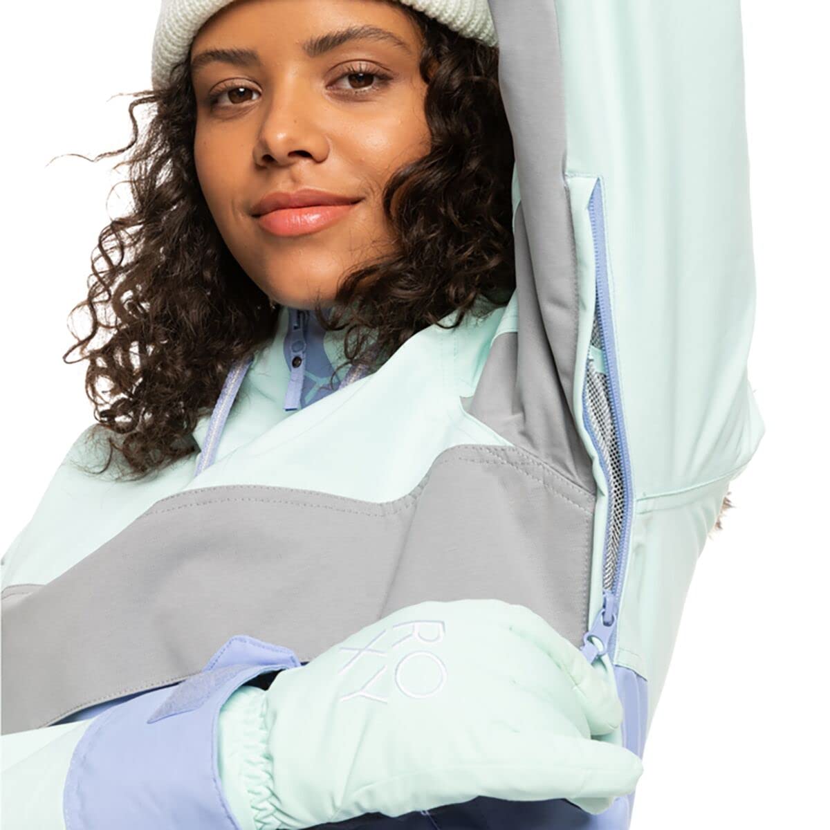 Roxy Shelter Women's Waterproof Windbreaker Jacket - Lightweight Outdoor Raincoat for Hiking, Running & Travel | Fashionable & Comfortable