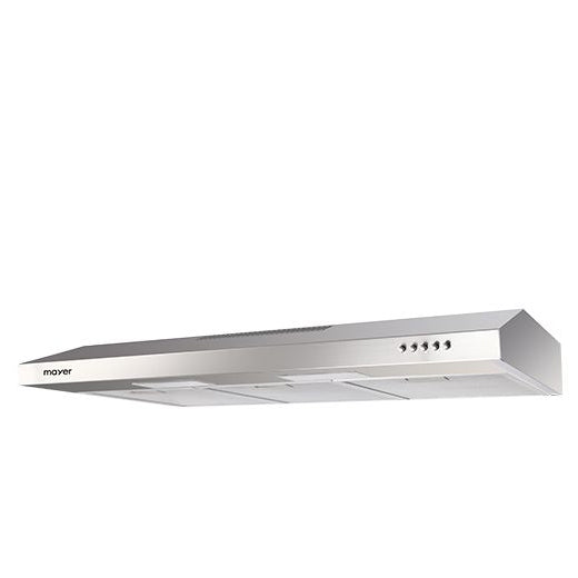 MMSL901SM 90CM Slimline Range Hood - Ultra Thin Modern Kitchen Ventilation for Apartments & Small Spaces