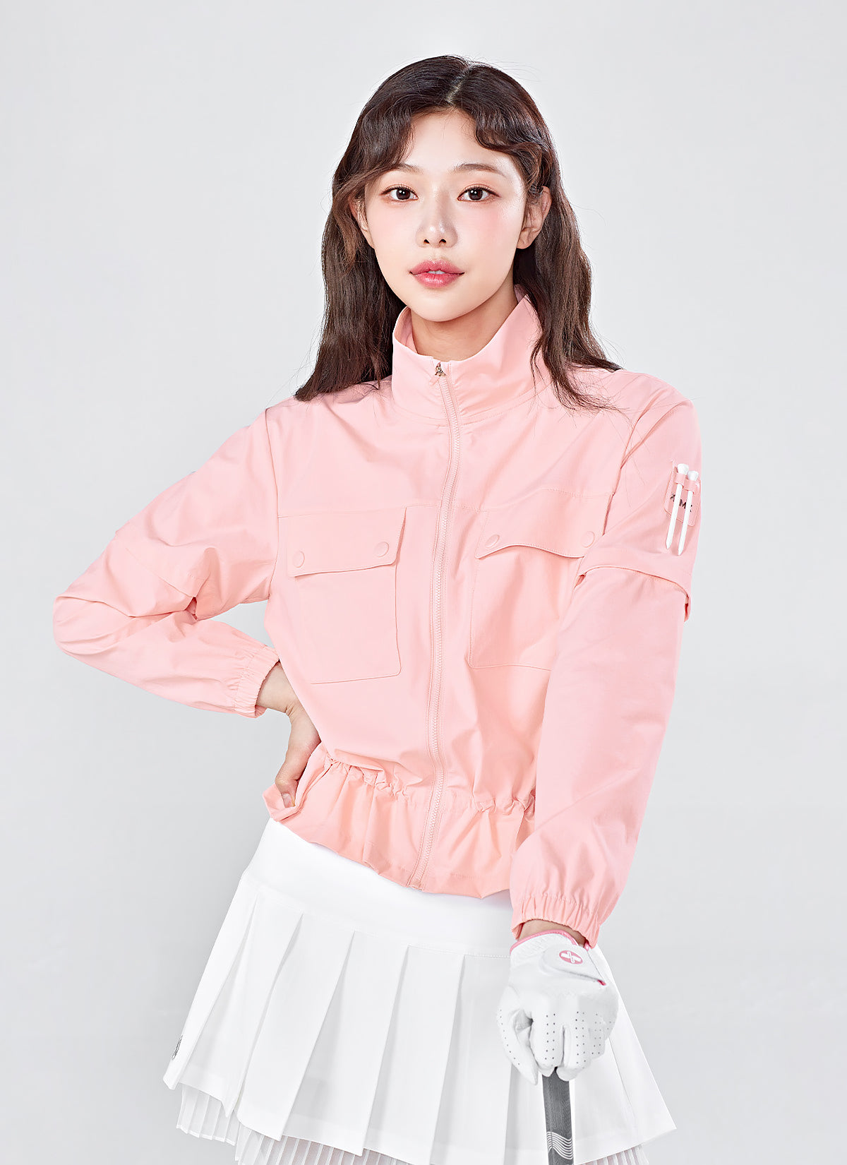 Big Pocket Detachable Wind Jacket - Lightweight Waterproof Windbreaker for Outdoor Hiking & Travel - Perfect for Camping, Running, and Everyday Wear
