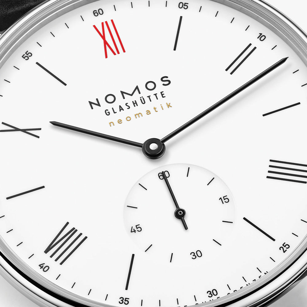 Ludwig Neomatik 39mm White Dial Watch with Strap – Perfect for Doctors Without Borders & Professional Use