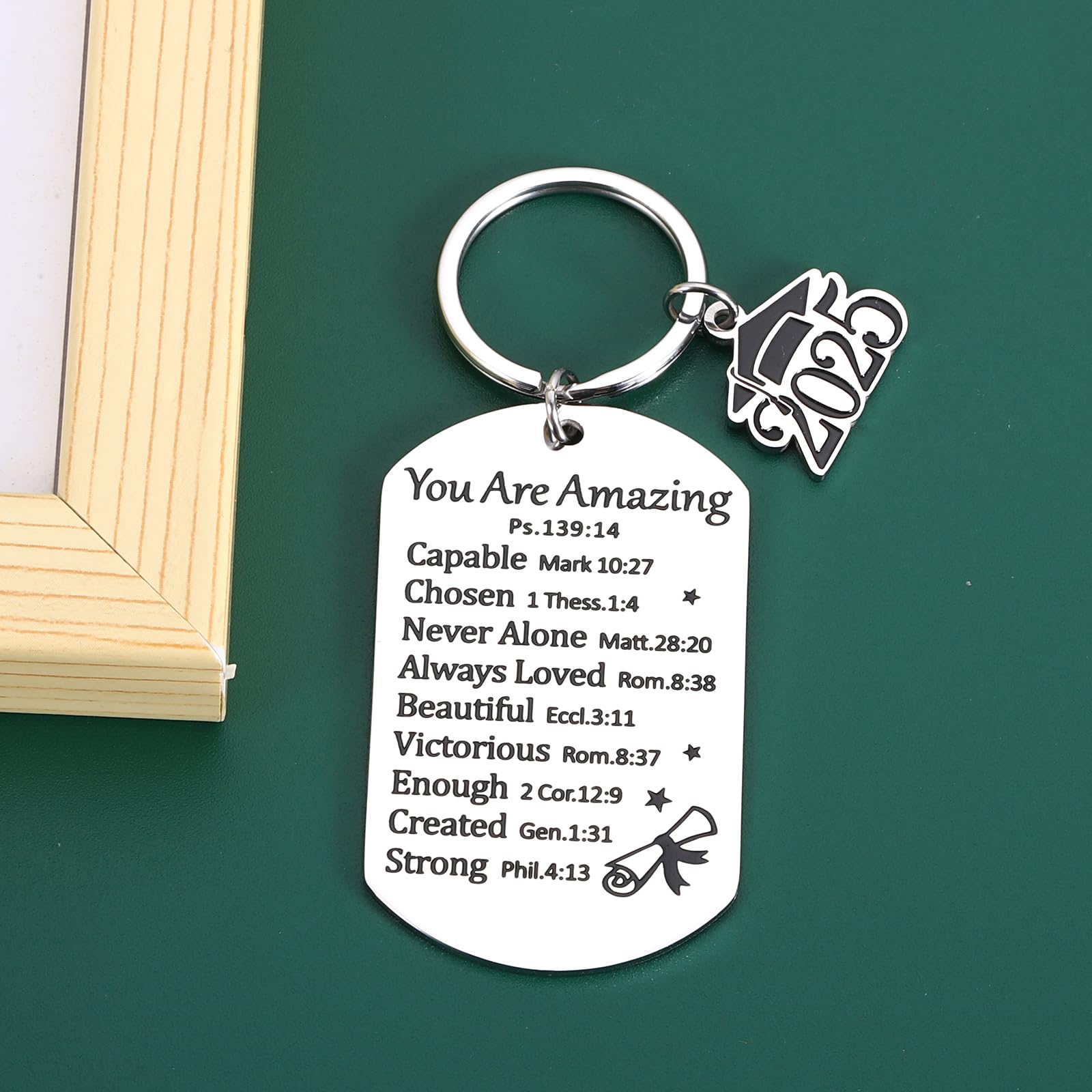 Class of 2025 Graduation Gifts for Men & Women - Personalized High School & College Graduation Presents for Him & Her - Senior Night, Last Day of School & Religious Celebration Gifts (Perfect for Students, Friends & Family)