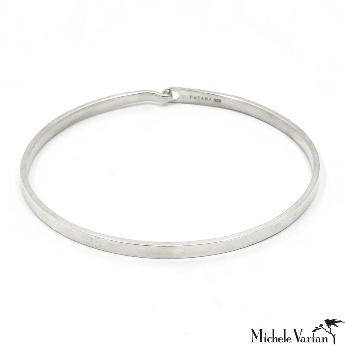 Minimalist Flat Bracelet for Women - Sterling Silver 925 Dainty & Elegant Jewelry - Perfect for Everyday Wear, Gifts & Special Occasions