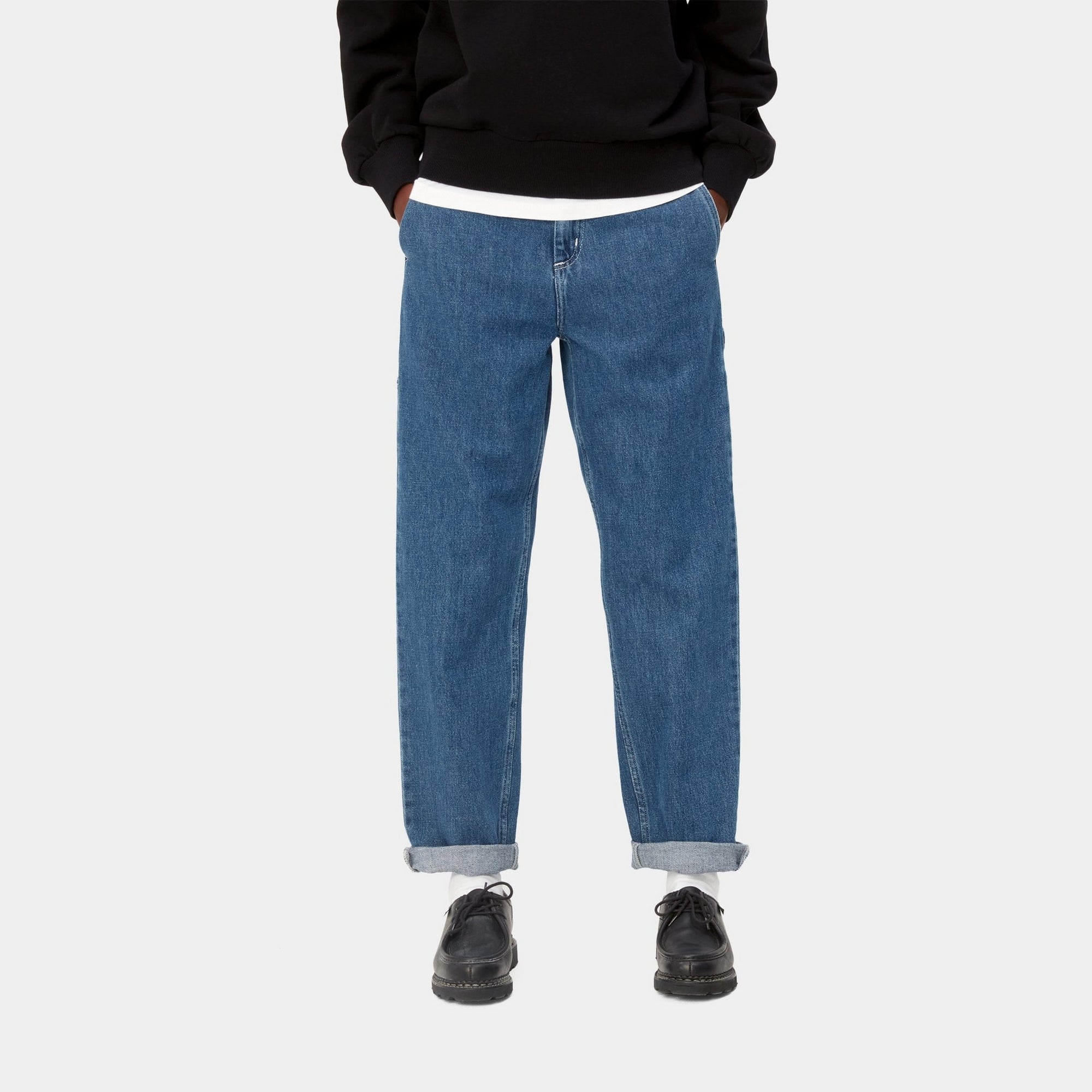 Pierce Pant Denim Jeans for Men | Stone Washed Blue | Casual Wear, Street Style & Everyday Comfort