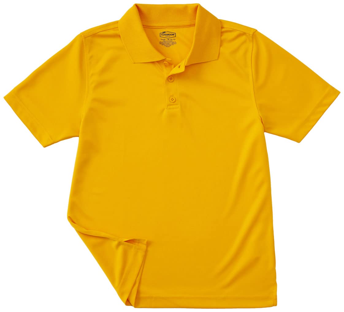 Breathable Moisture-Wicking Men's Polo Shirt - Comfortable School Uniform for Classroom & Office Wear - Ideal for Teachers, Students & Professionals