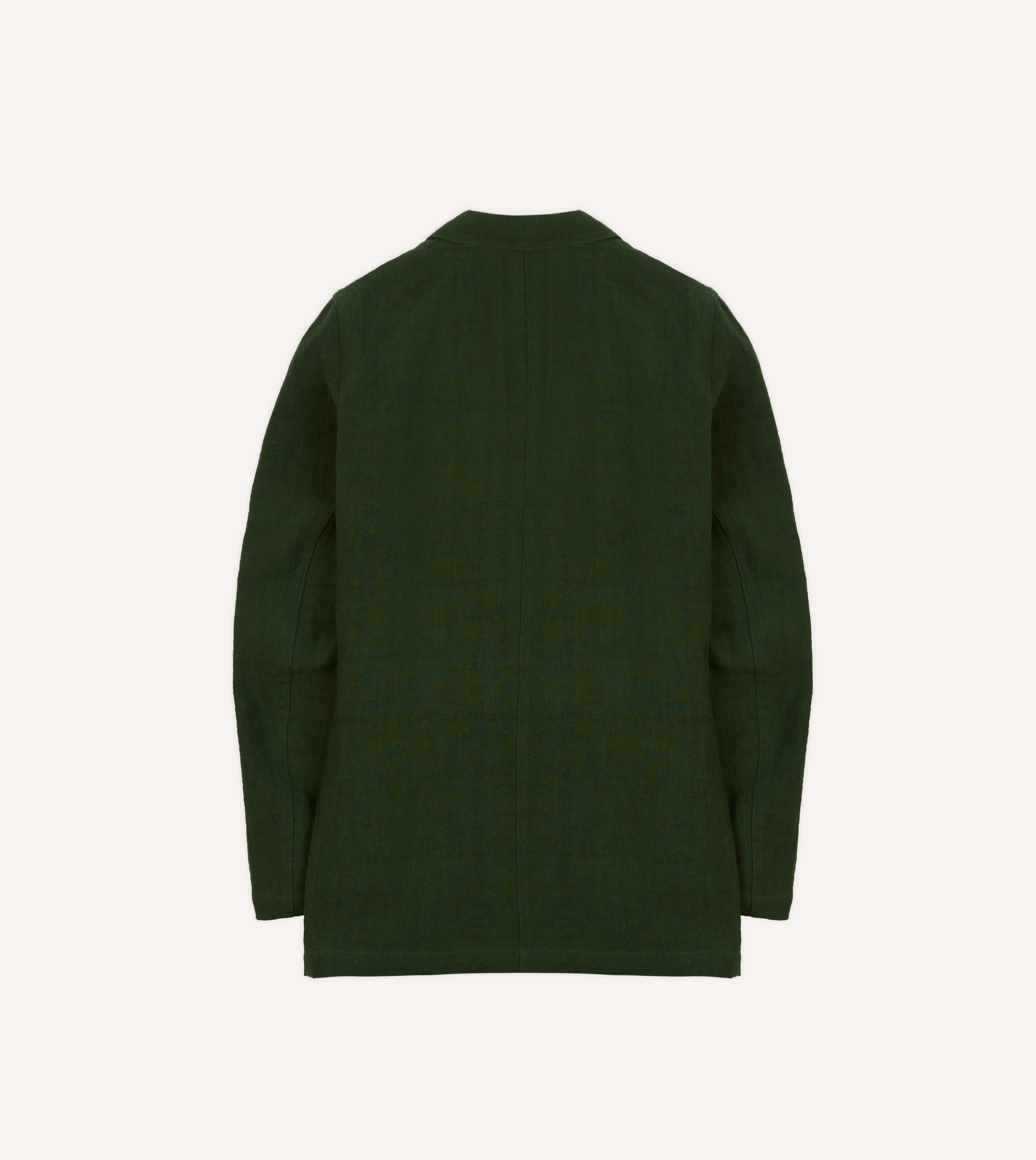 Green Linen Games Blazer Mk. III - Premium Men's Casual Jacket for Gaming & Lounge Wear | Comfortable & Stylish Outerwear for PC Gaming, Esports & Relaxing at Home