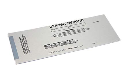 Business Deposit Books - 2-Part Carbonless Duplicate Deposit Slips (800 Count) for Bank Transactions & Small Business Accounting