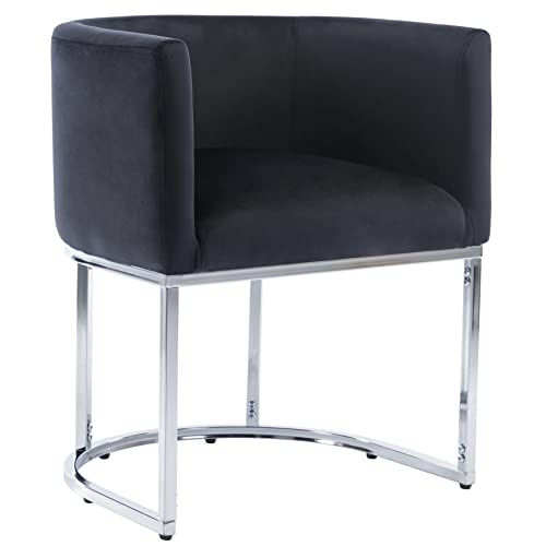 Black Velvet; Chrome Legs