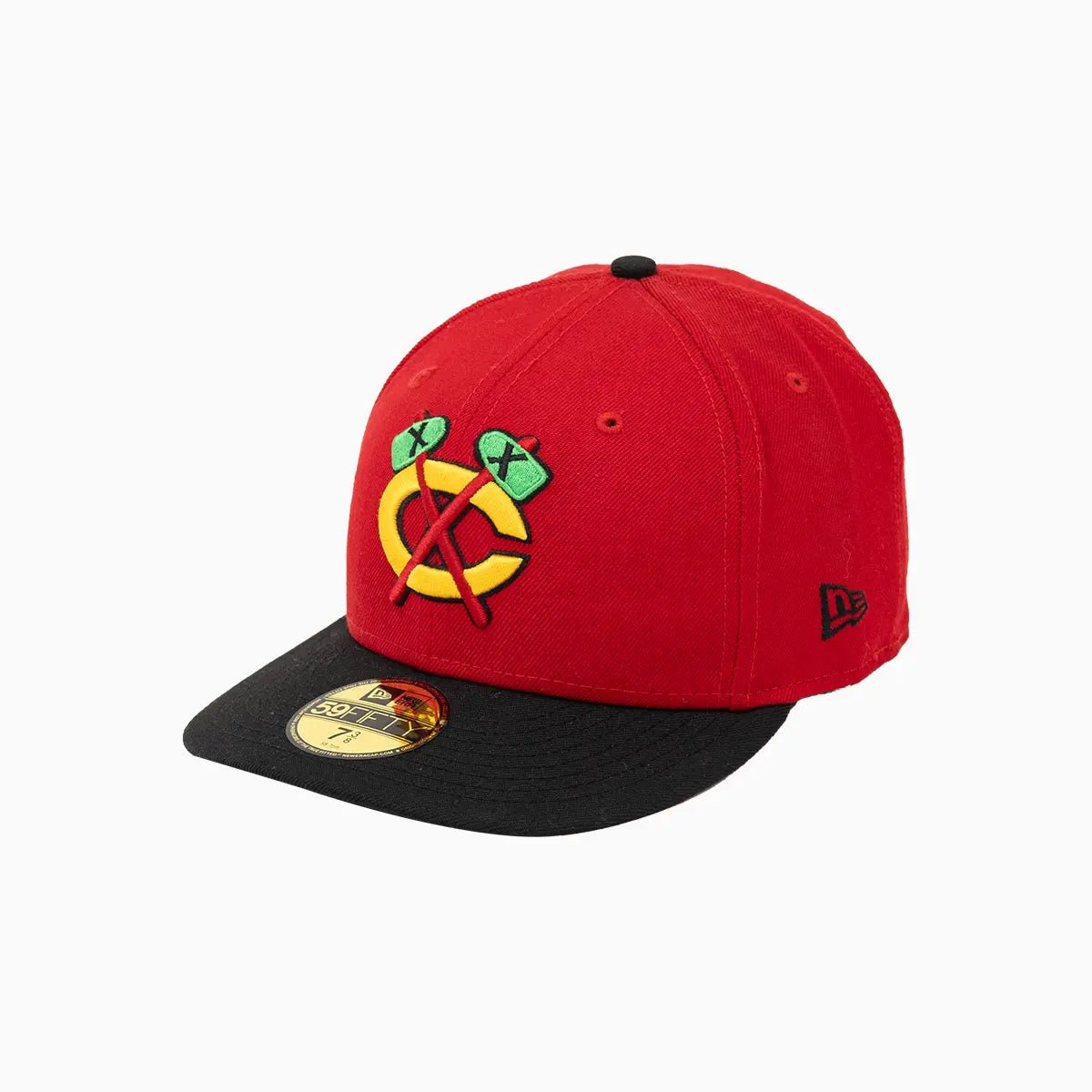 Chicago Blackhawks NHL 59FIFTY Fitted Hat - Official Snapback Cap for Men & Women - Perfect for Hockey Games, Sports Events & Streetwear Fashion