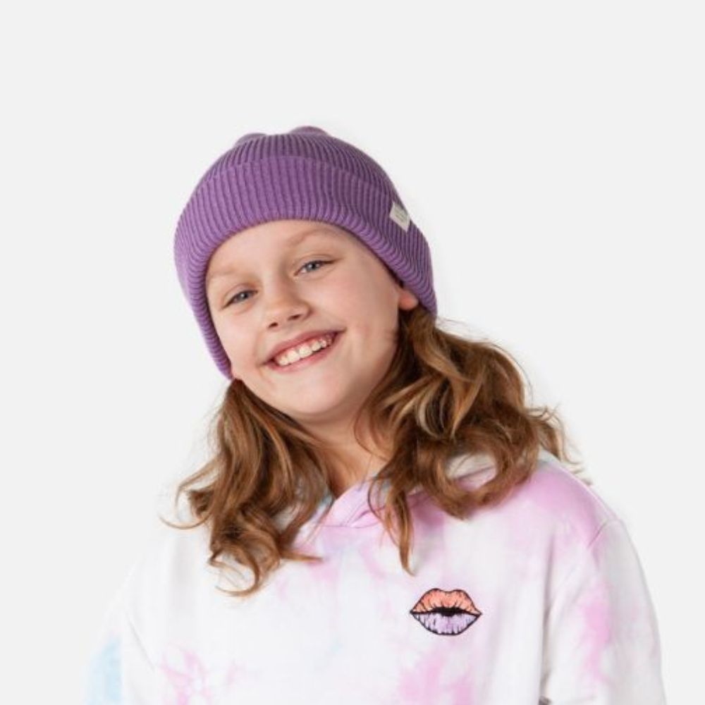 Barts Kinabala Beanie Hat for Men & Women - Soft Winter Knit Cap in Purple (53-55cm) - Warm & Stylish for Outdoor Activities, Skiing, Hiking & Casual Wear