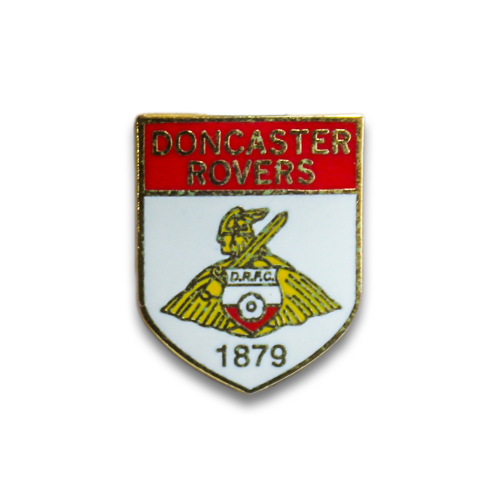 Doncaster Rovers FC Pin Badge - Official Football Club Enamel Badge for Fans, Collectors & Supporters - Perfect for Jerseys, Hats, Bags & Memorabilia Displays