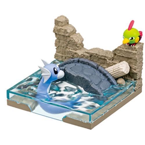 Pokemon Diorama Collection Castle Ruins - 3 Inch Re-Ment Collectible Toy Figure for Display, Gifts & Anime Decor | Perfect for Pokemon Fans, Shelf Displays & Themed Collections
