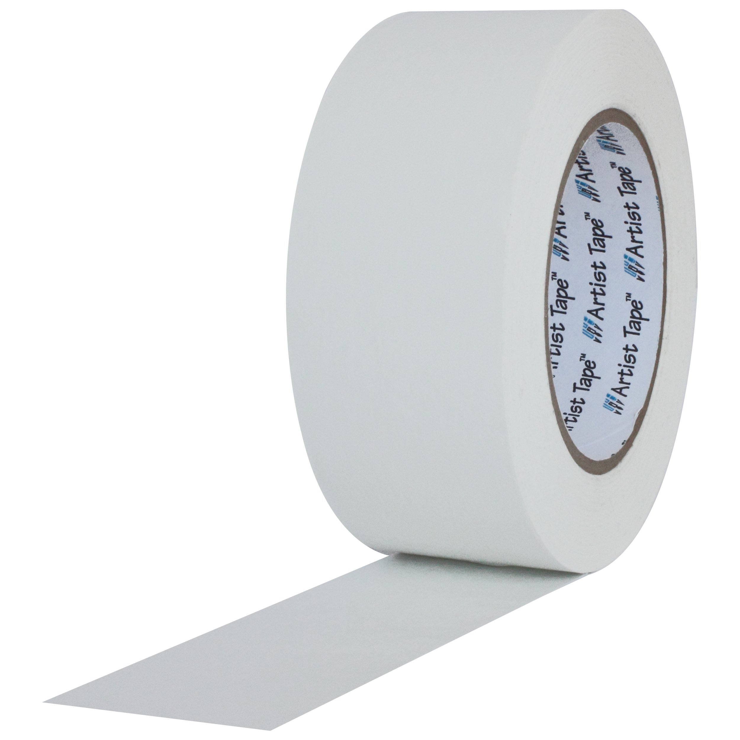ProTapes Artist Tape - 1/2 Inch x 60 Yards Flatback Printable Paper Board & Console Tape, White (72 Pack) - Perfect for Arts & Crafts, DIY Projects, Labeling, and Office Organization