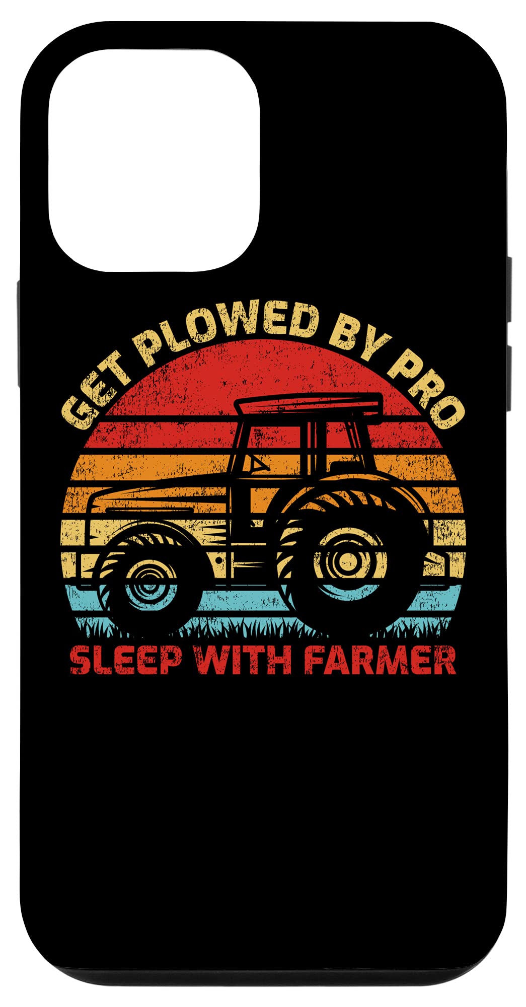 Vintage Retro iPhone 12 Mini Case - Durable Protective Phone Cover with Unique Farmer Design | Perfect for Everyday Use, Travel & Outdoor Activities