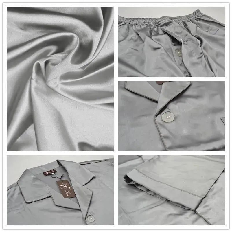 Comfortable Men's Pajama Set - Soft Cotton Sleepwear for Lounge & Nightwear - Perfect for Relaxing at Home, Bedtime & Sleepovers