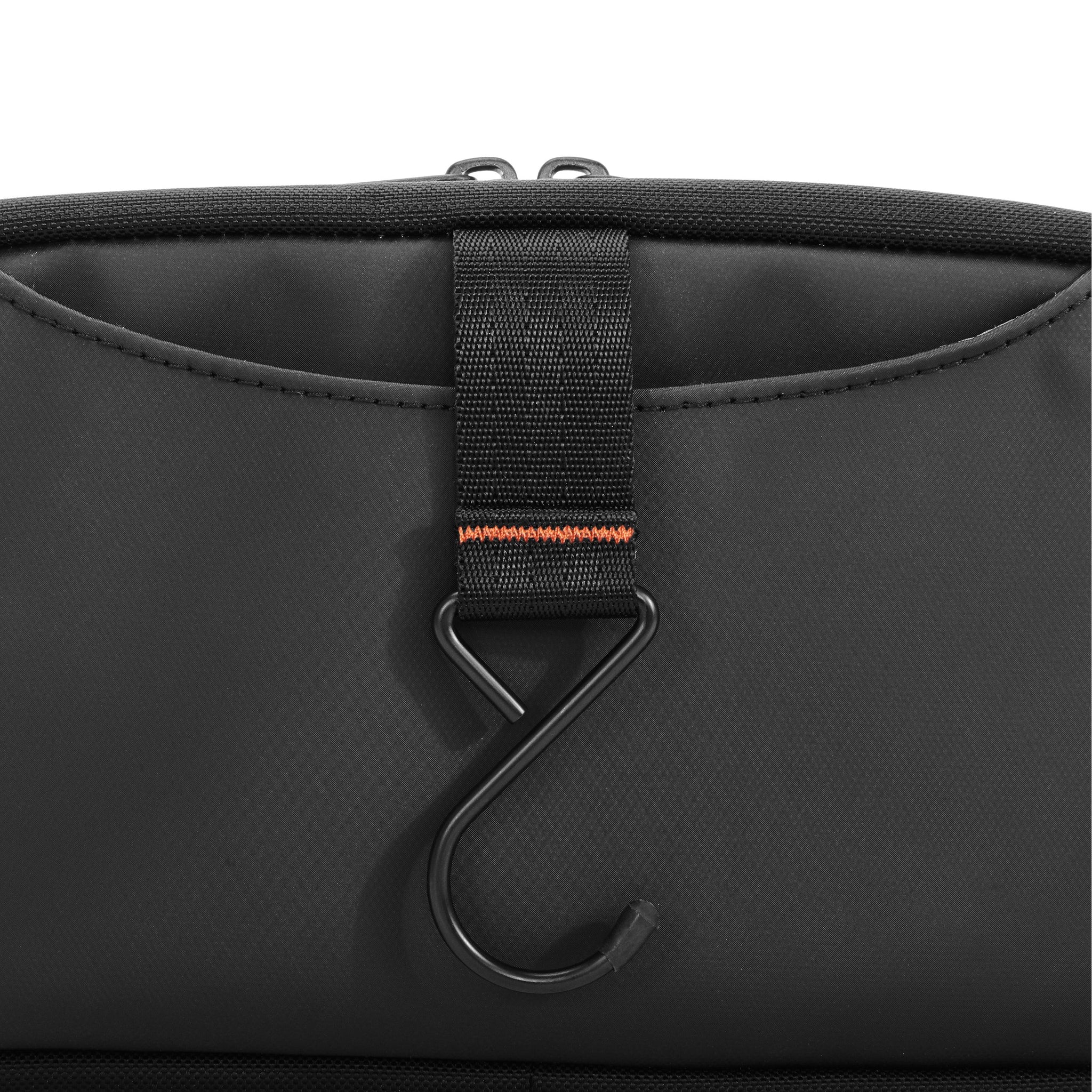 Briggs & Riley ZDX Hanging Toiletry Kit - Water-Resistant Travel Cosmetic Bag for Men & Women - Perfect for Airplane, Camping & Gym Organization