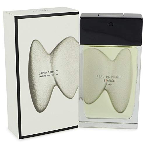 Starck Paris Peau De Pierre Eau De Toilette Spray for Men - 3 oz Fresh Woody Cologne | Perfect for Daily Wear, Office & Special Occasions