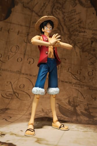 One Piece Monkey D. Luffy S.H. Figuarts Action Figure - Anime Collectible for Display & Play | Perfect for Fans, Gift Giving & Home Decor