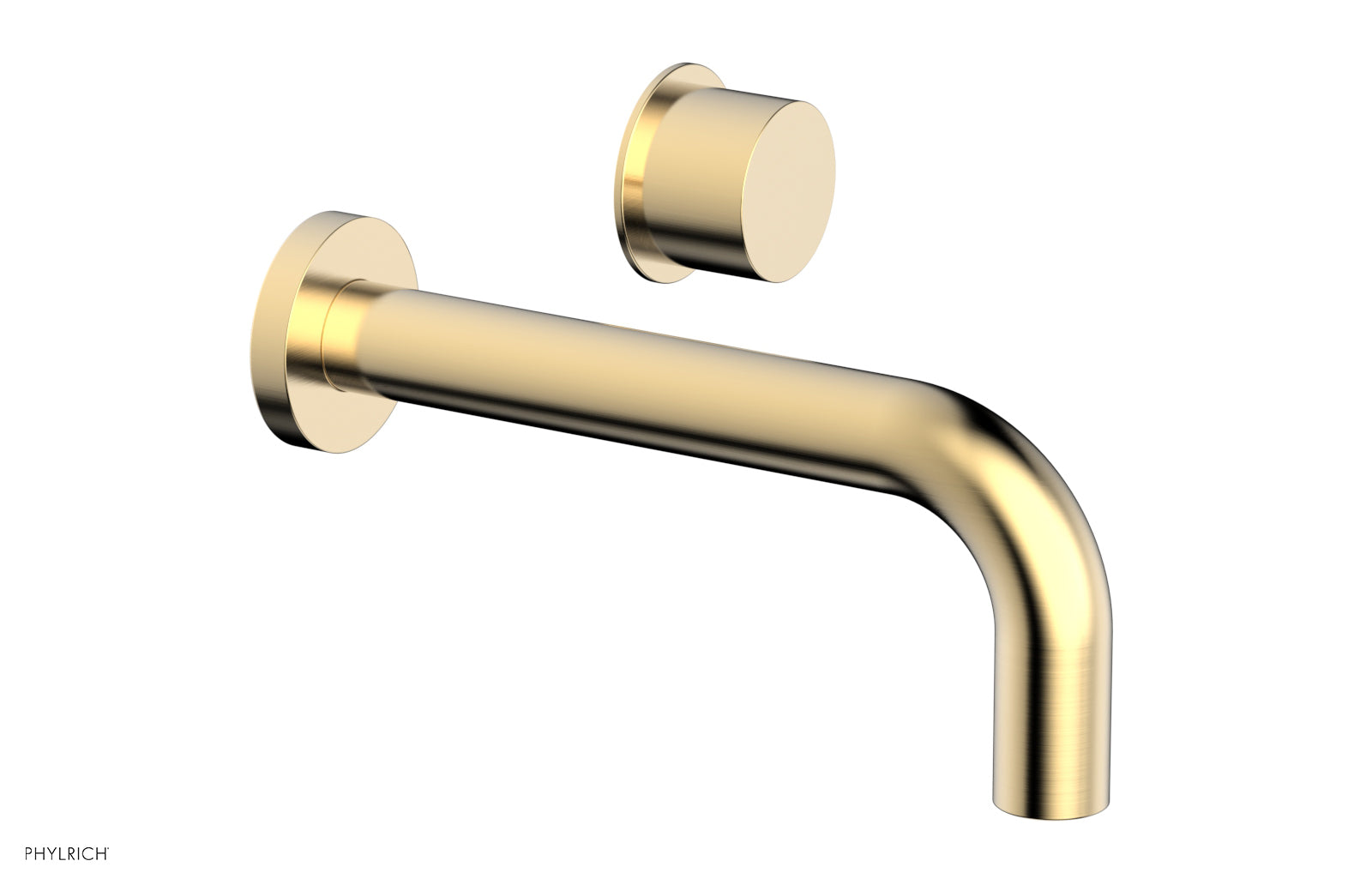Basic II Single Handle Wall Lavatory Faucet Set - Smooth Handle 230 16 - Perfect for Bathroom Sink, Powder Room & Guest Bath Installation