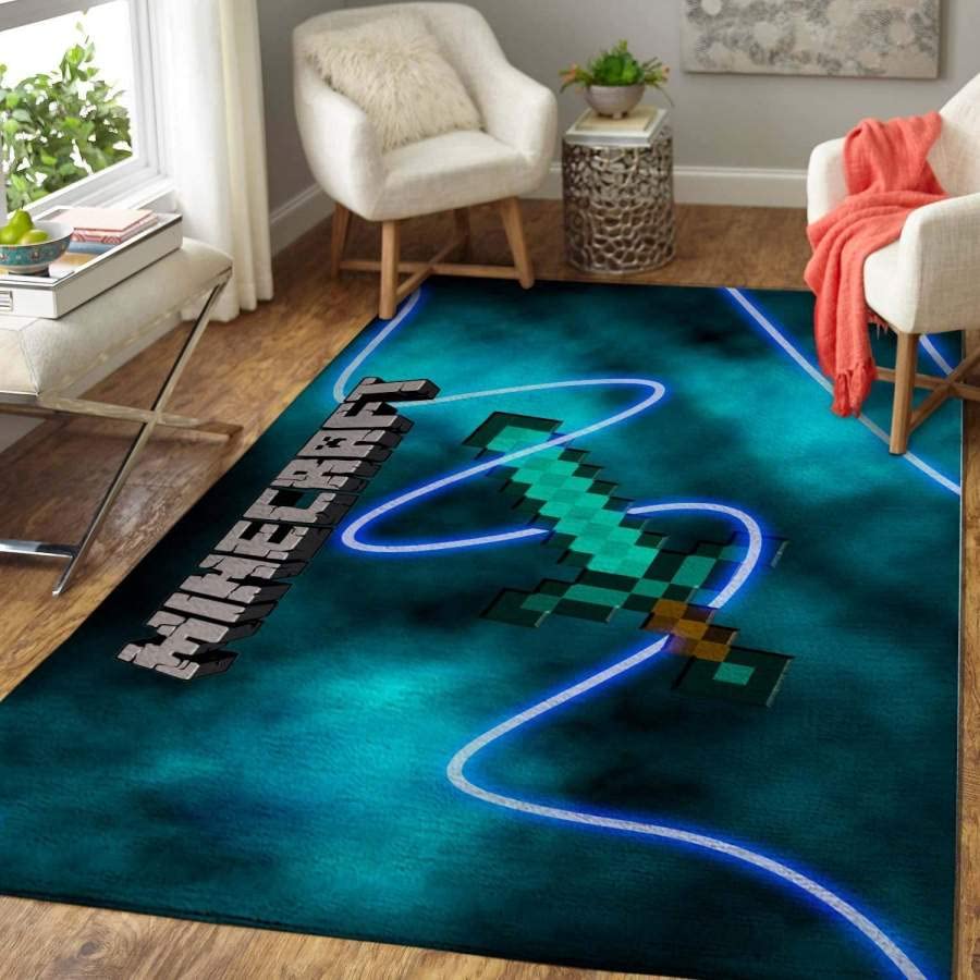 Non-Slip Gamer Rug - Soft Video Game Themed Carpet for Bedroom, Living Room & Gaming Room Decor - Perfect for Boys' Rooms, Game Nights & Esports Enthusiasts (PH074)