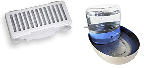 Serene Pet Drinking Fountain with T-Shaped Filter - Automatic Cat & Dog Water Dispenser for Fresh Hydration | Perfect for Home, Office, or Travel Use
